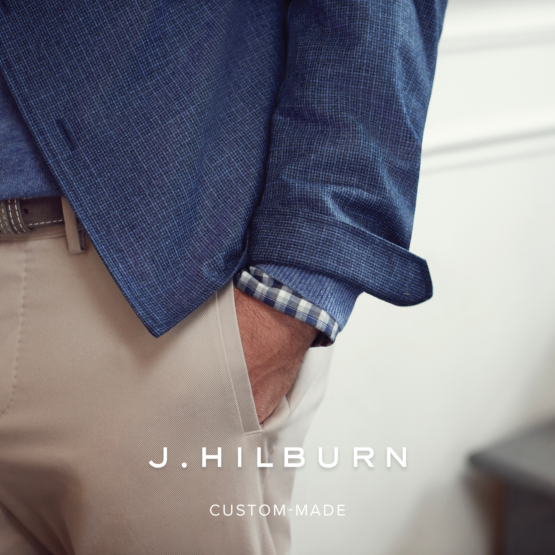 Check out J.Hilburn outerwear collection. From trendy shirt jackets to traditional Peacoats in cashmere and outerwear down puffer vest. J.Hilburn is where to shop for mens custom outerwear.
