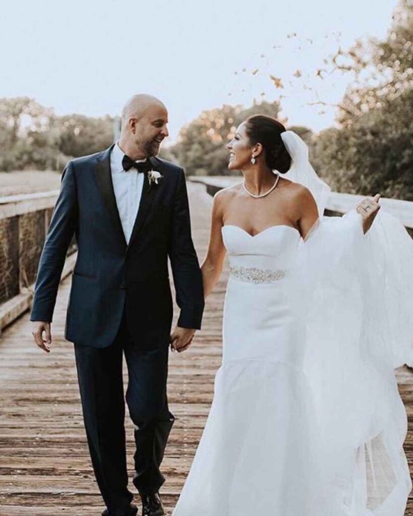 dark navy gaberdine tuxedo custom groom don marsia